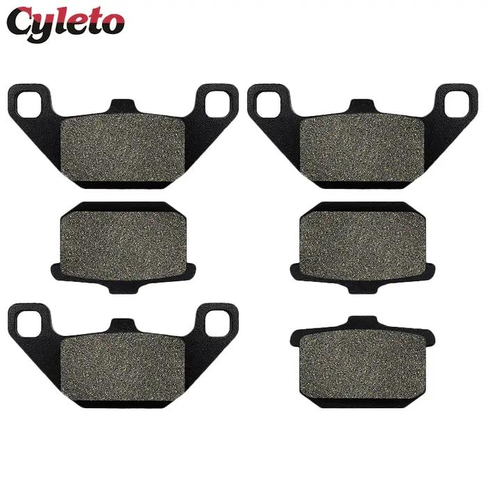 Plaquettes de frein avant ou arrière de moto, pour Kawasaki GPZ250R EX250 GPZ550 ZX550 GPZ600R GPZ75