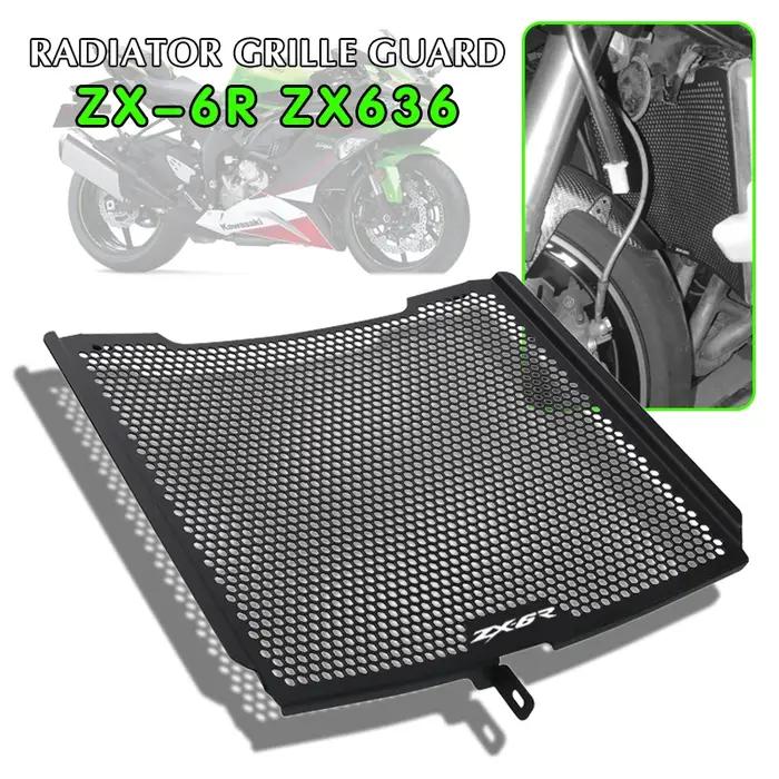 Couvercle de calandre de protection de radiateur de moto, Grille de protection pour ZX636R ZX-636R Z