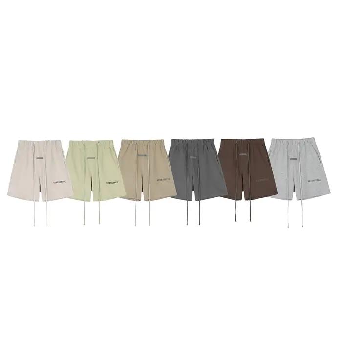 Shorts d'été 2020, sixième collection, imprimé lettres, shorts en coton pour hommes, shorts à cordon
