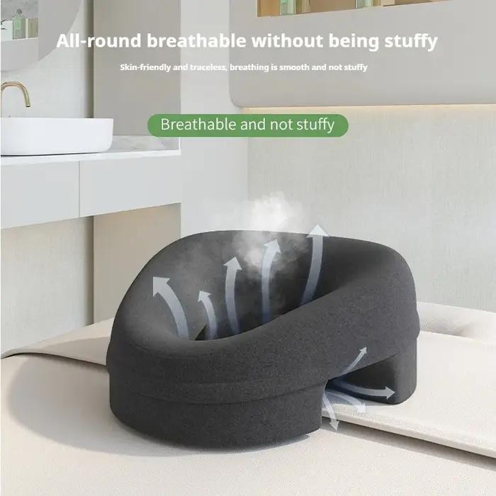 Coussin d'oreiller de Massage pour le visage et la poitrine, dédié au sein, détachable et lavable