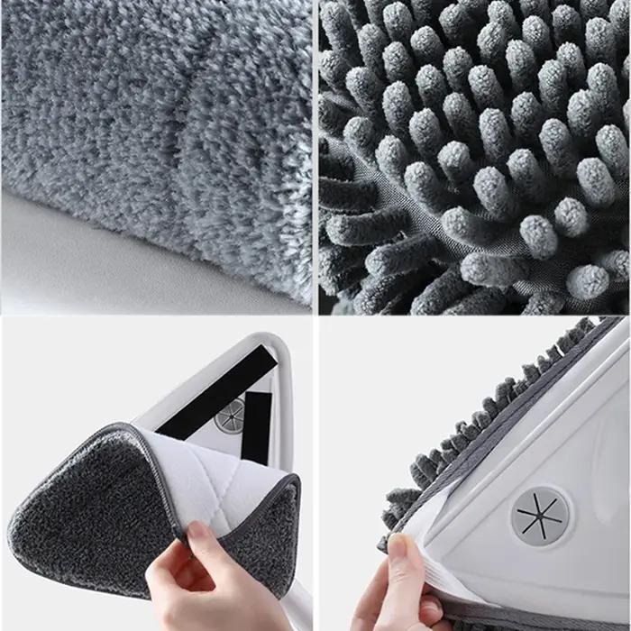 Essuie-glace triangulaire, tige télescopique, brosse de nettoyage de vitres, nettoyeur de vitres, ou