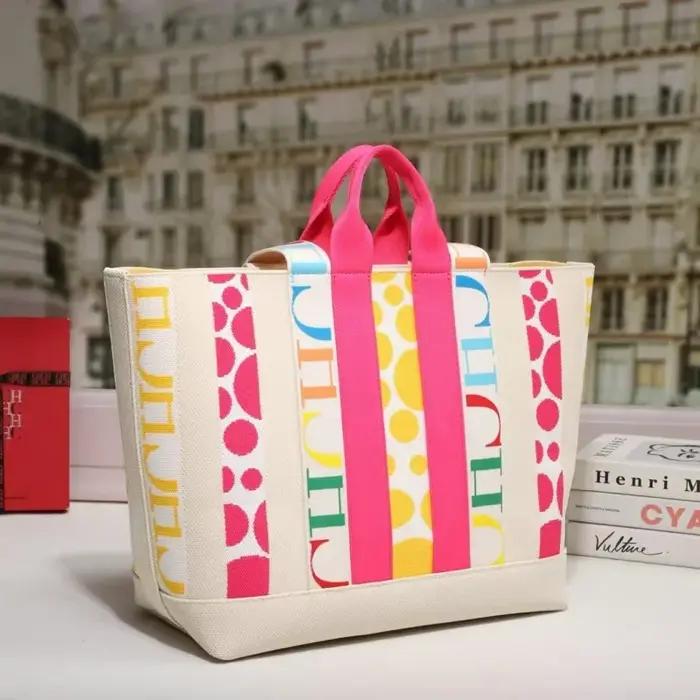 CH Sac à main et sac à bandoulière rétro pour femme, grande capacité, multi-usages, style mode et lo
