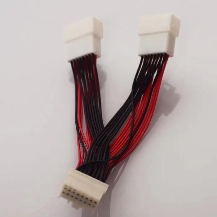 Adaptateur de faisceau de câblage de fil d'autoradio, connecteur, prise ajouter un changeur de CD po