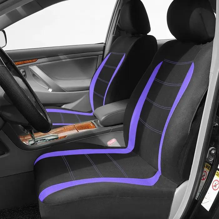 Housses de siège AUTO PLUS en tissu doux et respirant pour voitures, SUV, camions et camionnettes, élégantes et pratiques pour hommes et femmes, pour usage quotidien et cadeaux automobiles