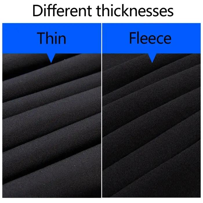 T-shirt à manches longues pour Homme, sous-vêtement thermique à col roulé, en molleton doux et fin d