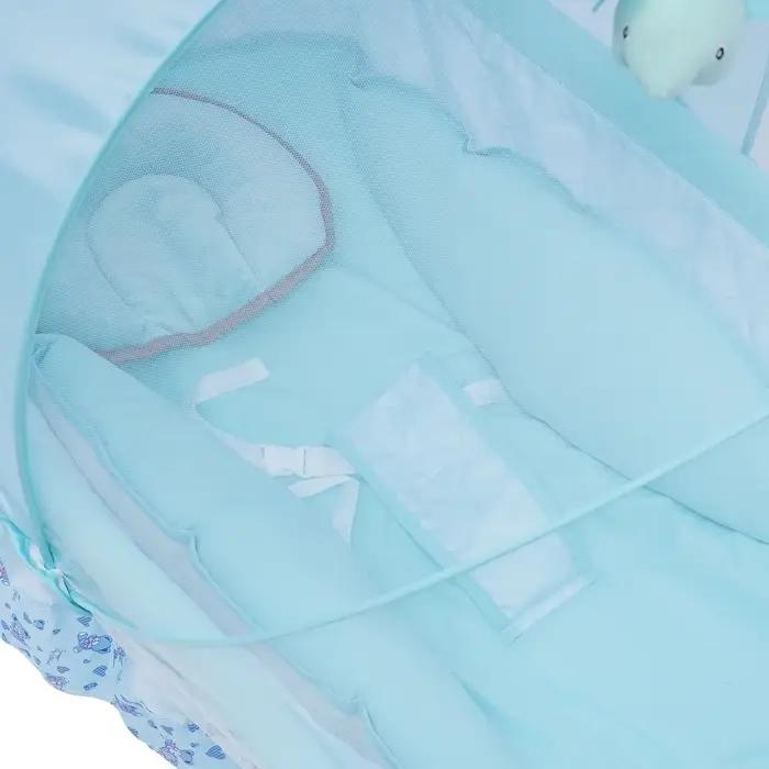 SHZICMY Berceau Électrique pour Bébé, Balancelle Électrique, Lit de Bébé, Berceau Automatique Sûr av