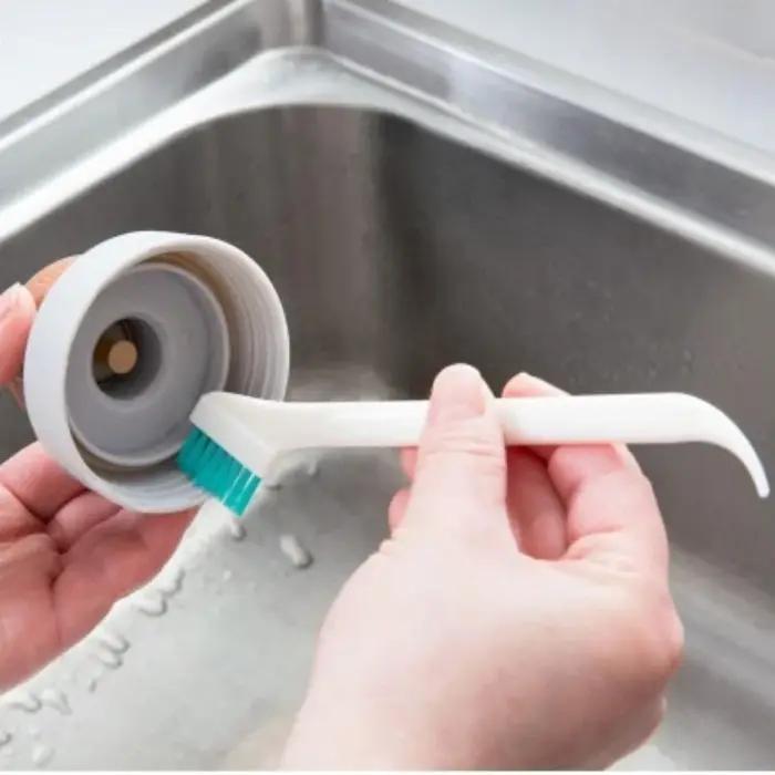 Brosse de nettoyage étroite à long manche, portable, pour biberon, outil de cuisine domestique, peti