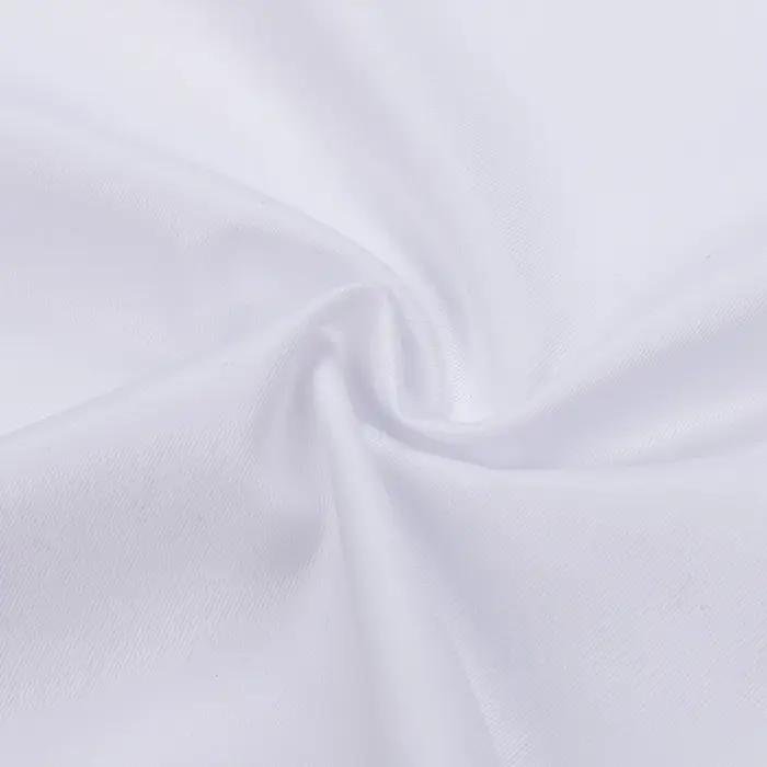 Chemise à col contrasté rayé sans fer pour hommes, haut de gamme, 200 points, quatre plis, pur coton