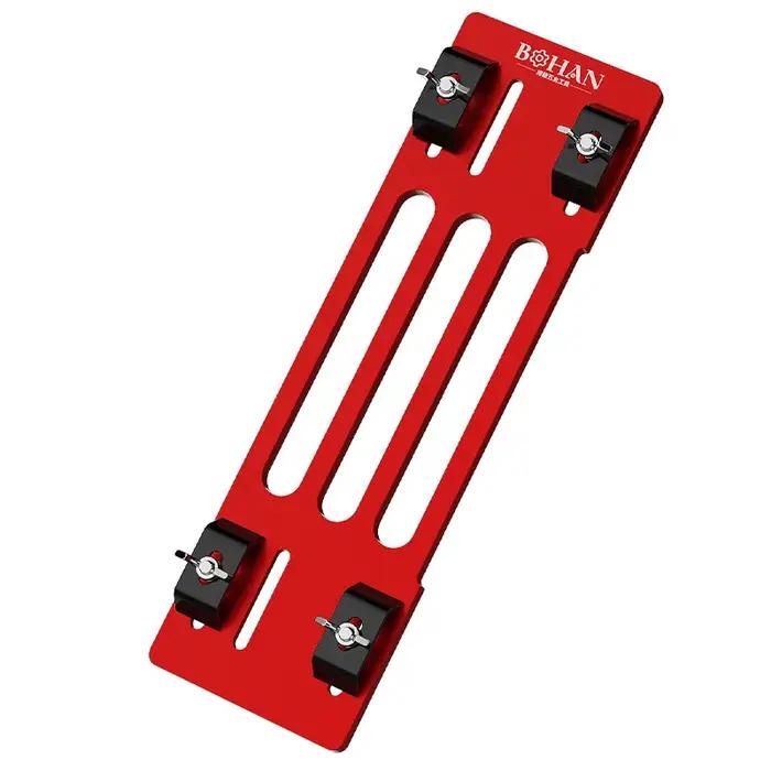 Guide de scie circulaire de précision réglable, plaque de Base de scie Portable, accessoire de Machi