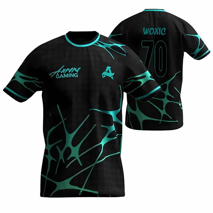Aurora Gaming E-sports Club Nouveaux Uniformes D'été CS2 ESL Pro League Maillots D'entraînement Joue