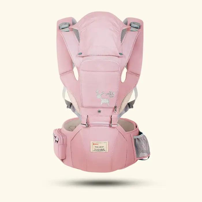 Porte-bébé ergonomique Hipseat 0-36 mois - Kangourou économie d'effort voyage confortable