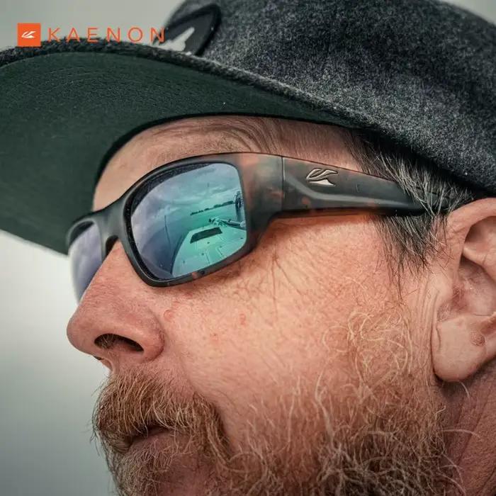 KAENON Lunettes de soleil de sport polarisées classiques pour hommes et femmes, idéales pour la cond