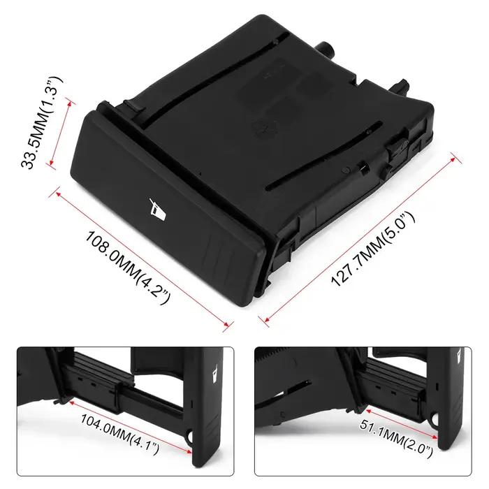 Pour Polo 9N 2002 2003 2004 2005 2006 2007 2008 2009 2010 support de verre de Console centrale de vo
