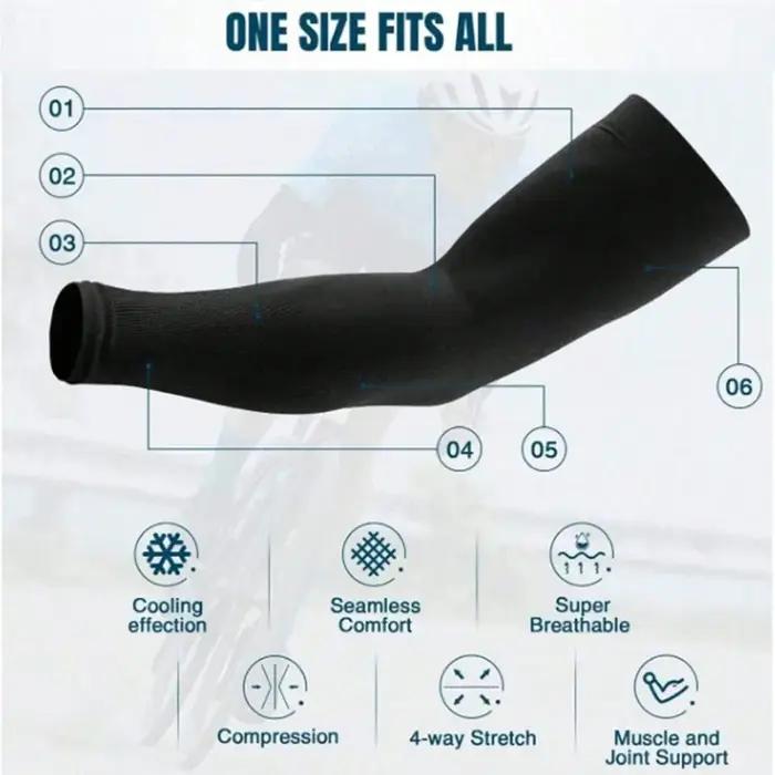 3 paires d'été Protection solaire manches de glace hommes femmes mode respirant élastique gants de b