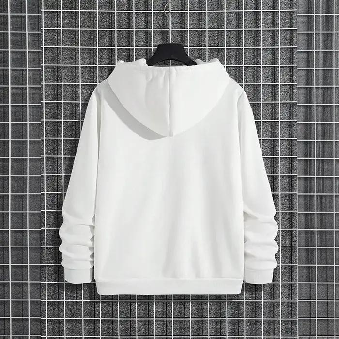 2025 automne/hiver nouveauté hommes à capuche de haute qualité couleur unie sweat à capuche mâle mai