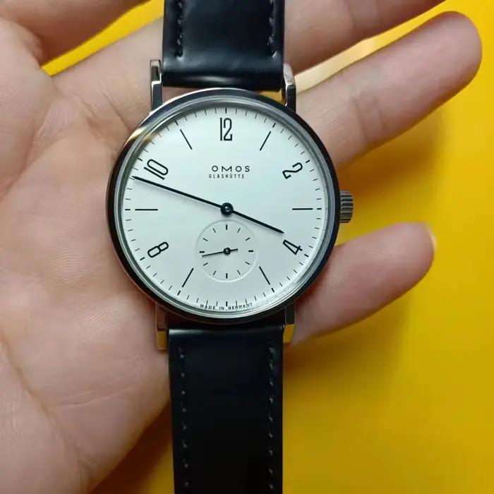Montre mécanique automatique pour hommes de 38 mm adaptée au mouvement à remontage automatique Seagu