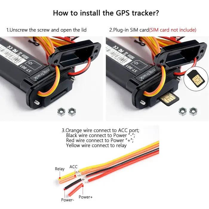 Meilleur traqueur GPS SinoTrack 4G, batterie intégrée étanche pour voiture, véhicule, appareil gps,
