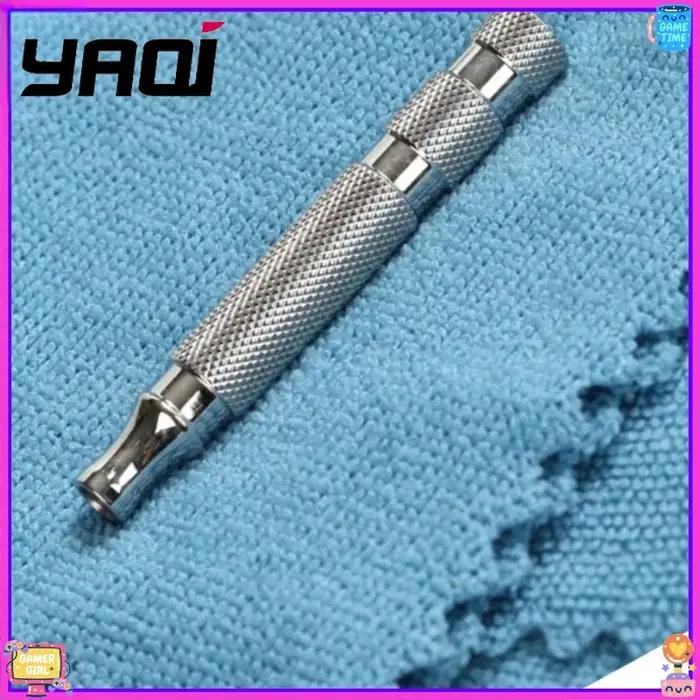 Poignée de rasoir YAQI poignée de rasoir de sécurité pour hommes en acier inoxydable 303 poli YAQI