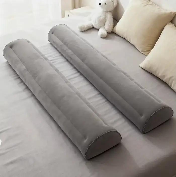 Barrière de lit de voyage gonflable pliable sécuritaire pour enfants adaptée aux lits pliants simples et doubles occasions de déplacement famille sécurité nuit chambre hôtel camping