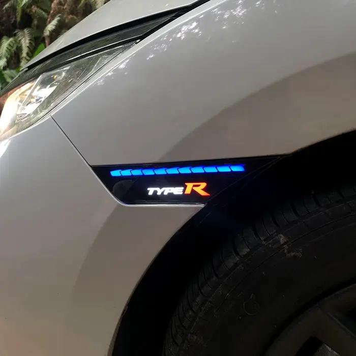 Convient pour 2016-2021 Honda 10e génération Civic hayon Civic berline garde-boue roue sourcil lumiè