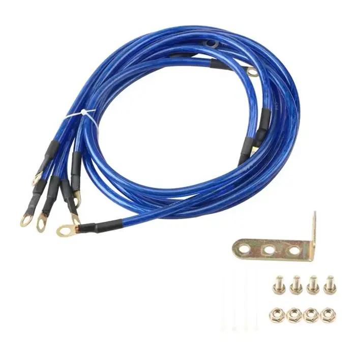 Kit de système de fil de mise à la terre de démarrage automatique, 5 points, 0.6 m, 0.8 m, 1m, direc