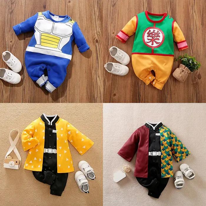 Costume cosplay bébé Luffy Akatsuki végéta halloween tout-petits 0-18 mois