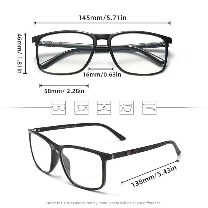 Lunettes de lecture classiques pour hommes/femmes, Anti lumière bleue, presbytie, lecteur + 1.0 + 1.