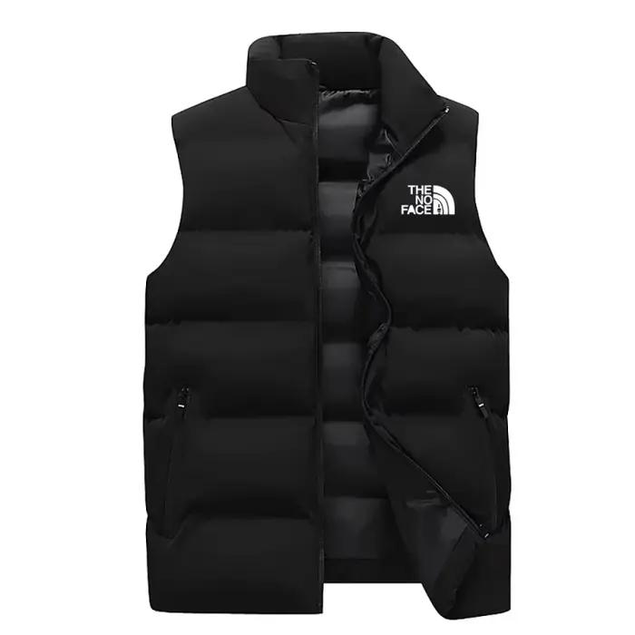 Veste à manches longues pour hommes - manteau sans manches élégant - manteau d'hiver imperméable à f