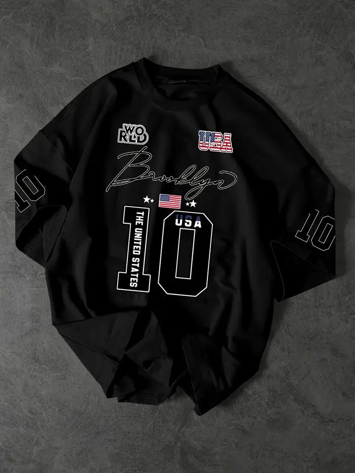 T-shirt pour hommes, nouveau Style d'été 2026, respirant, léger, décontracté, sur le thème du sport,