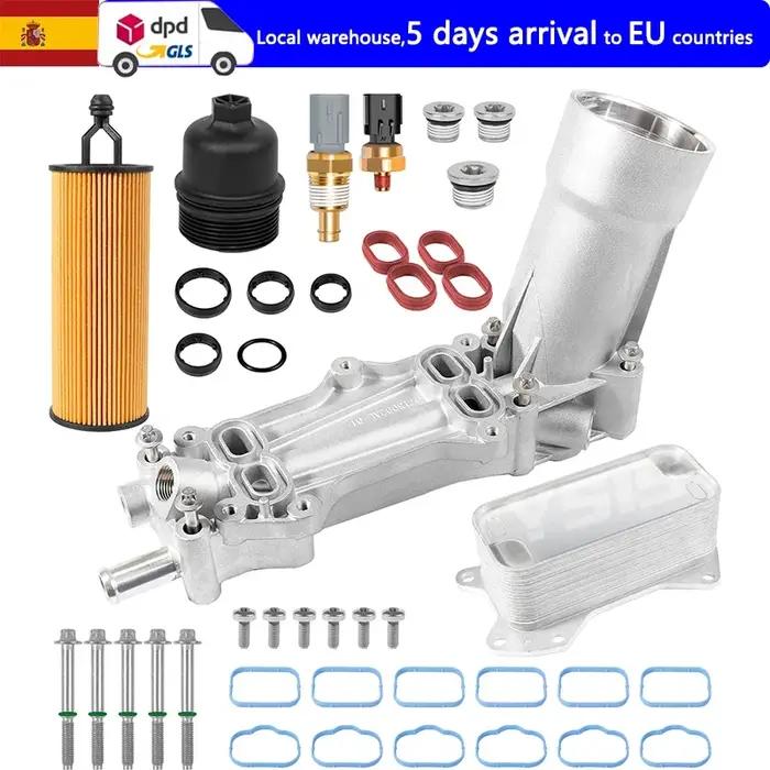 Refroidisseur d'huile en aluminium 68105583AF, pour Jeep Grand Cherokee Dodge Durango 3,6 l, chargeu
