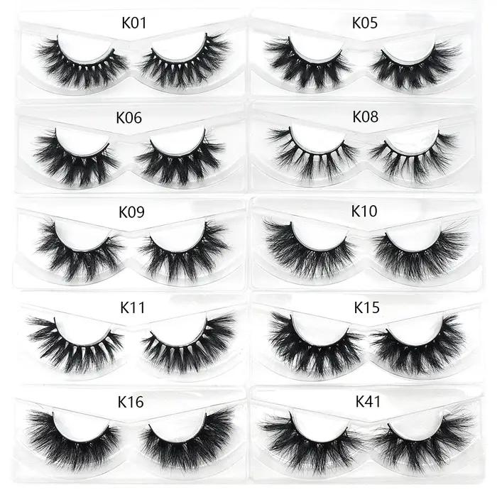 FOXESJI-Faux-cils en Vison Doux et Naturels, Vente en Gros, pour les Affaires