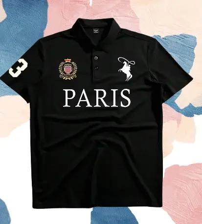 Polo à manches courtes pour homme Manfinity Mode, minimaliste et tendance, adapté à l'été, style spo