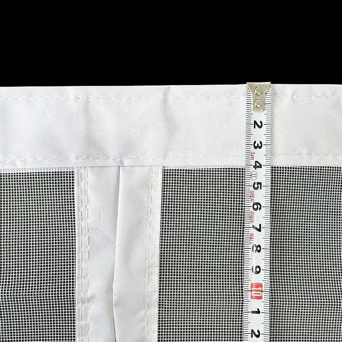 Moustiquaire magnétique pour porte, sur mesure, rideau de porte anti-moustiques, moustiquaire invisi
