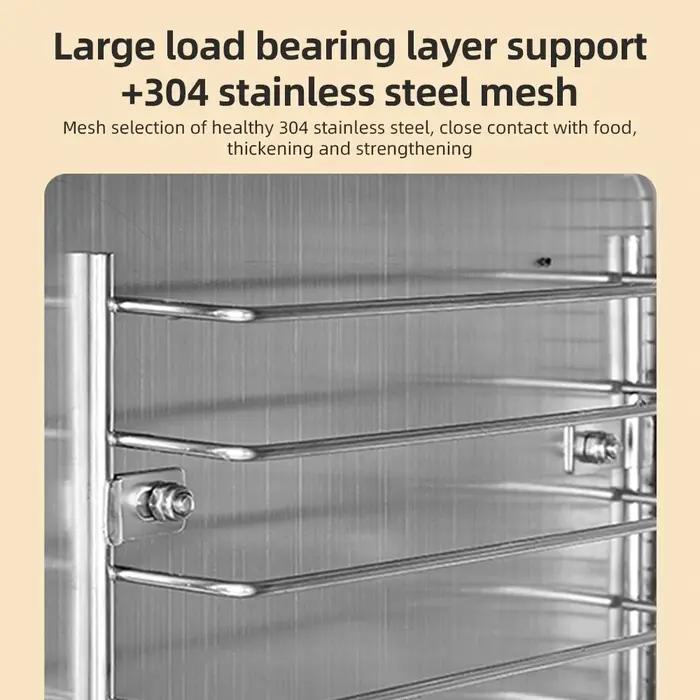 Déshydrateur alimentaire 12 plateaux en acier inoxydable pour aliments pour bébés, fruits, légumes,