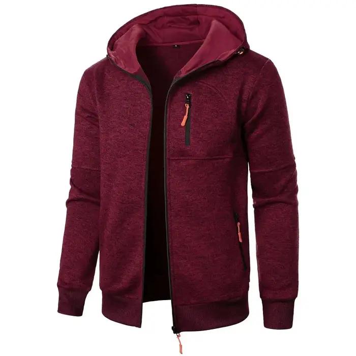 Sweat à capuche PVD Slim Fit Sportedly pour hommes, veste décontractée, survêtement, streetwear, aut