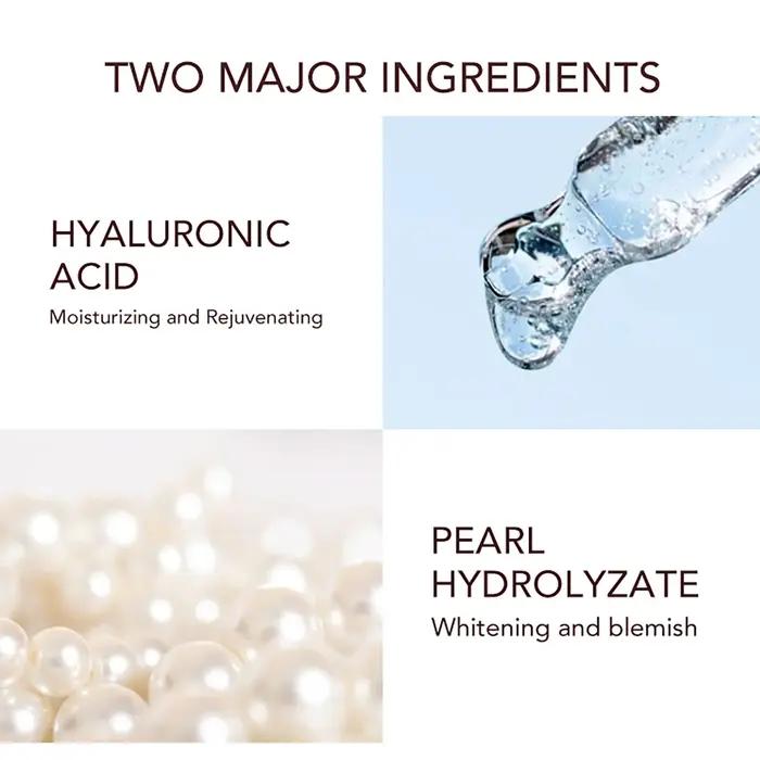 AILKE sérum visage blanchissant, avec acide hyaluronique hautement concentré et vitamine B3, Anti-ri