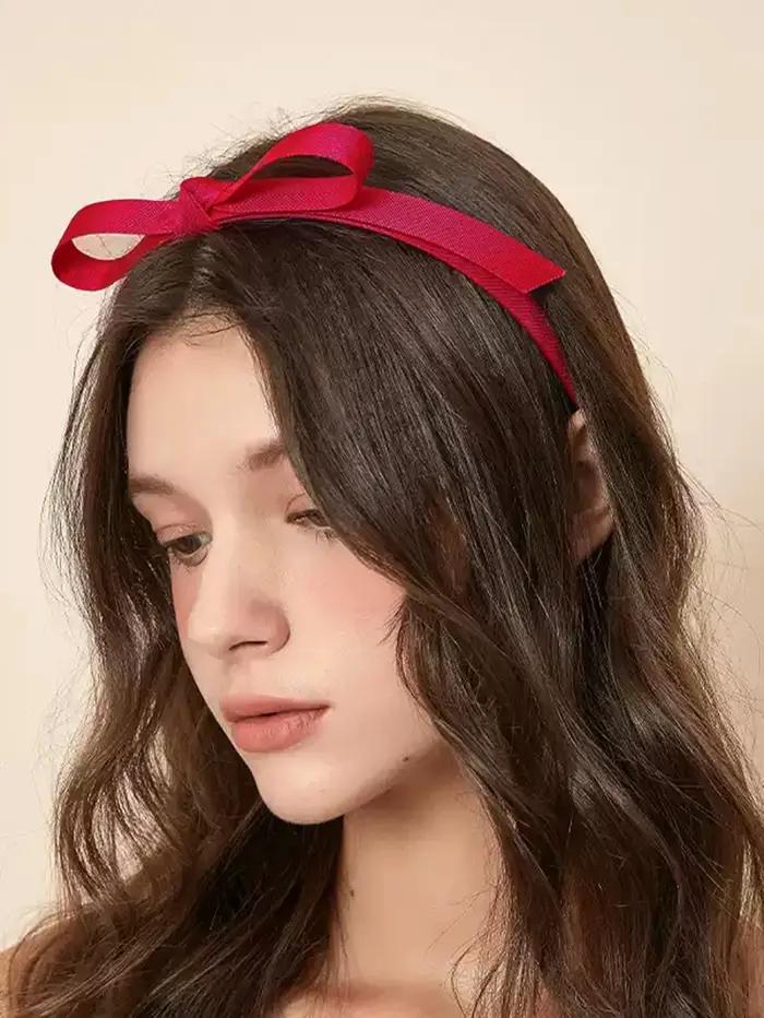 Lystrfac coréen tissu Double arc bandeau pour femmes nouvelle mode Simple cheveux lavage bandeau dam