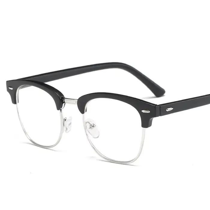 Hommes rétro anti-lumière bleue lunettes d'ordinateur lunettes de lecture et de jeu 2023
