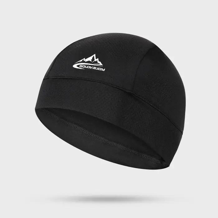 Casquette de crâne rafraîchissante, doublure de casque, respirante, évacuant la transpiration, cycli