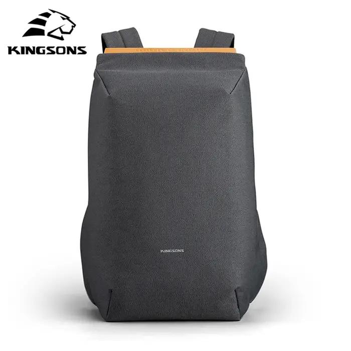 Kingsons 2025 nouveau USB charge sac à dos pour ordinateur portable 15.6 pouces sac d'ordinateur por