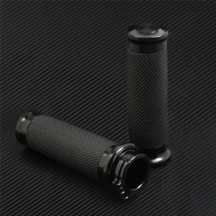 Poignées universelles pour moto, 1 ", 25mm, noires, pour Harley Touring Road King Dyna VRSC Sportste