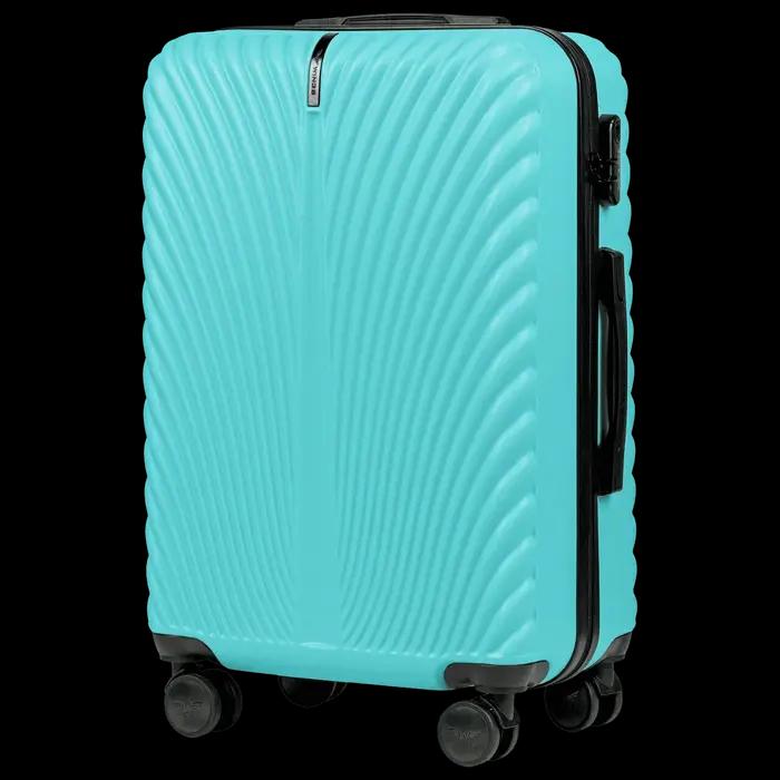 Valise moyenne Wings Swan 24 " - légère, rigide, bleue (Light Blue)