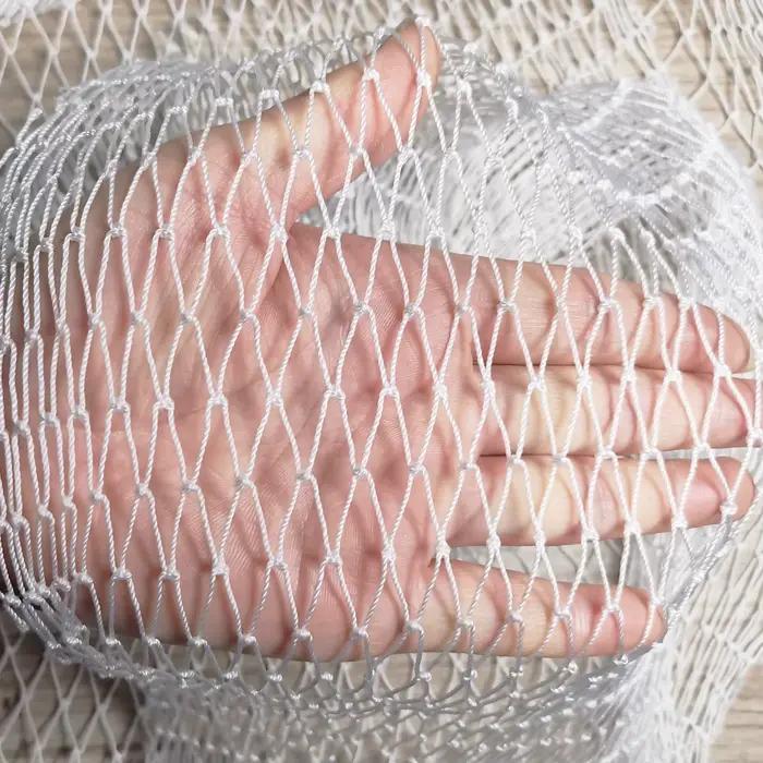 Filet anti-oiseaux robuste, filet de clôture de cerf en nylon, filet de jardin et maille de clôture