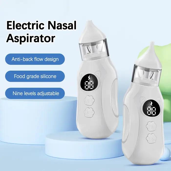 Aspirateur Nasal électrique pour bébé, ventouse de nez pour bébé et tout-petit, nettoyeur de nez Rec