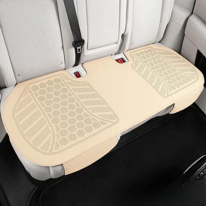 Housse de siège de voiture confortable et respirante fournie avec tapis de protection pour sièges avant arrière accessoires dintérieur pour femmes hommes polyvalents occasions spéciales conduite voiture automobile