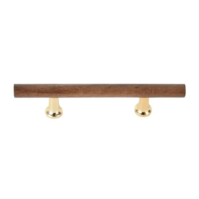 Poignées de porte en bois massif, différentes tailles, poignées multifonctionnelles pour armoires de