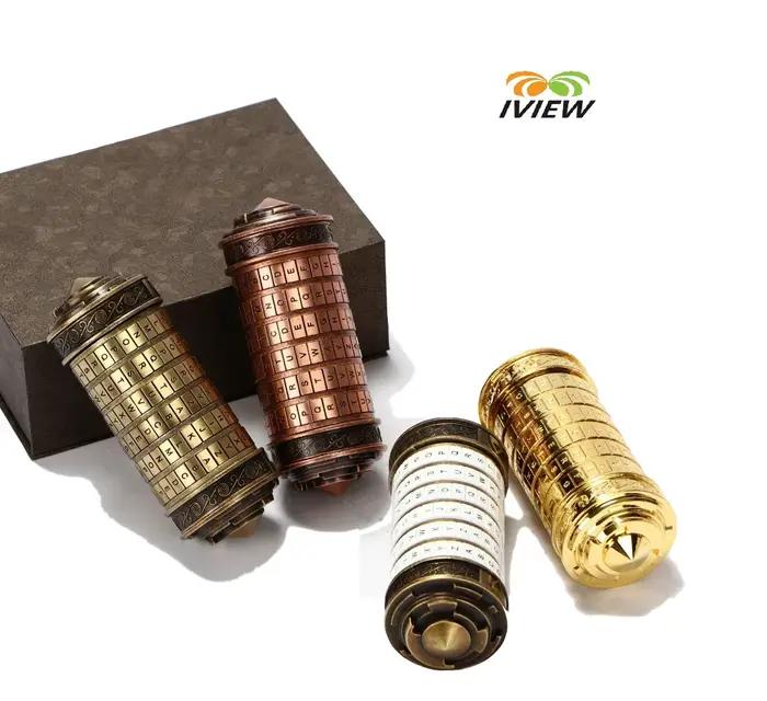 Code jouets métal Cryptex serrures Da Vinci