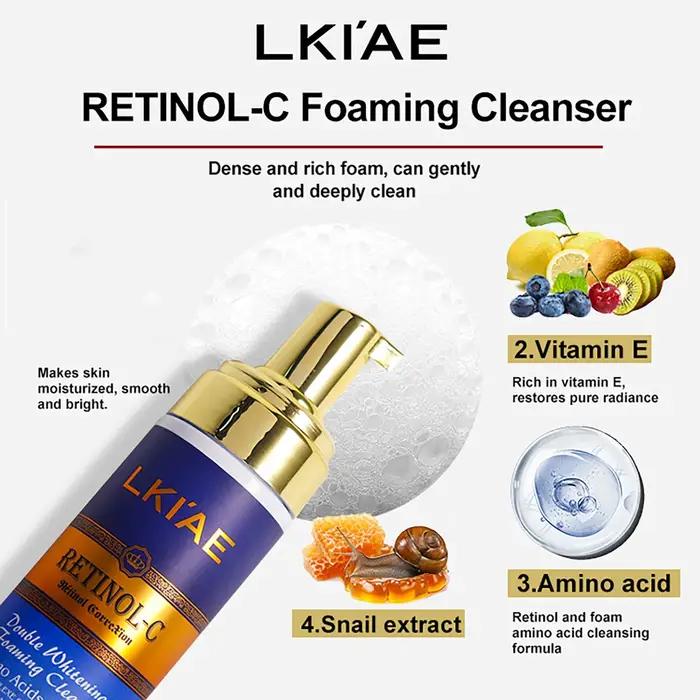 Crème Blanchissante Visage Ailke Rétinol Escargot Taches Foncées Rides Peau Douce Lumineuse Occasions Spéciales