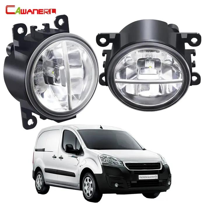 Ensemble de phares antibrouillard LED pour passager et conducteur, 2X30W, 6000lm, feux de jour DRL p